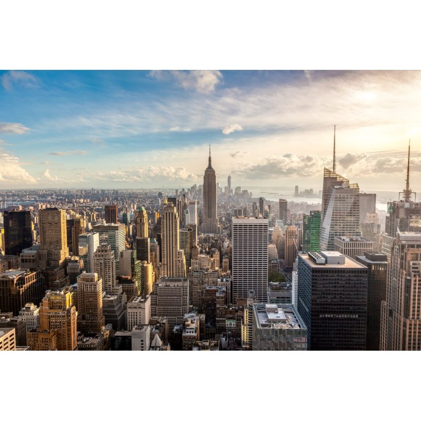 New York Skyline non-woven - Køb Vlies fototapet med New York City