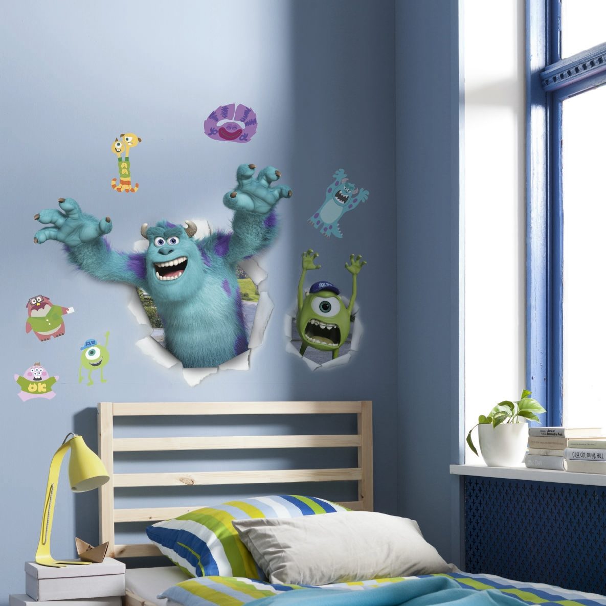 Monsters Inc. University - Køb wallsticker med figurerne fra tegnefilmen