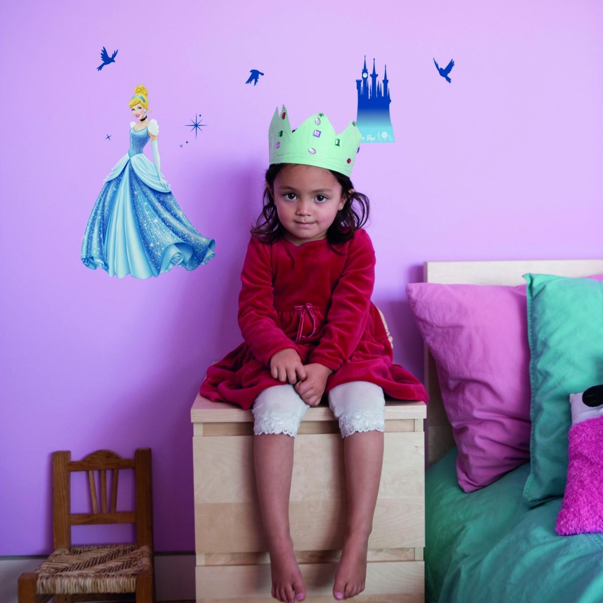 Princess Dream Disney - Køb wallsticker med prinsesse fra Disney