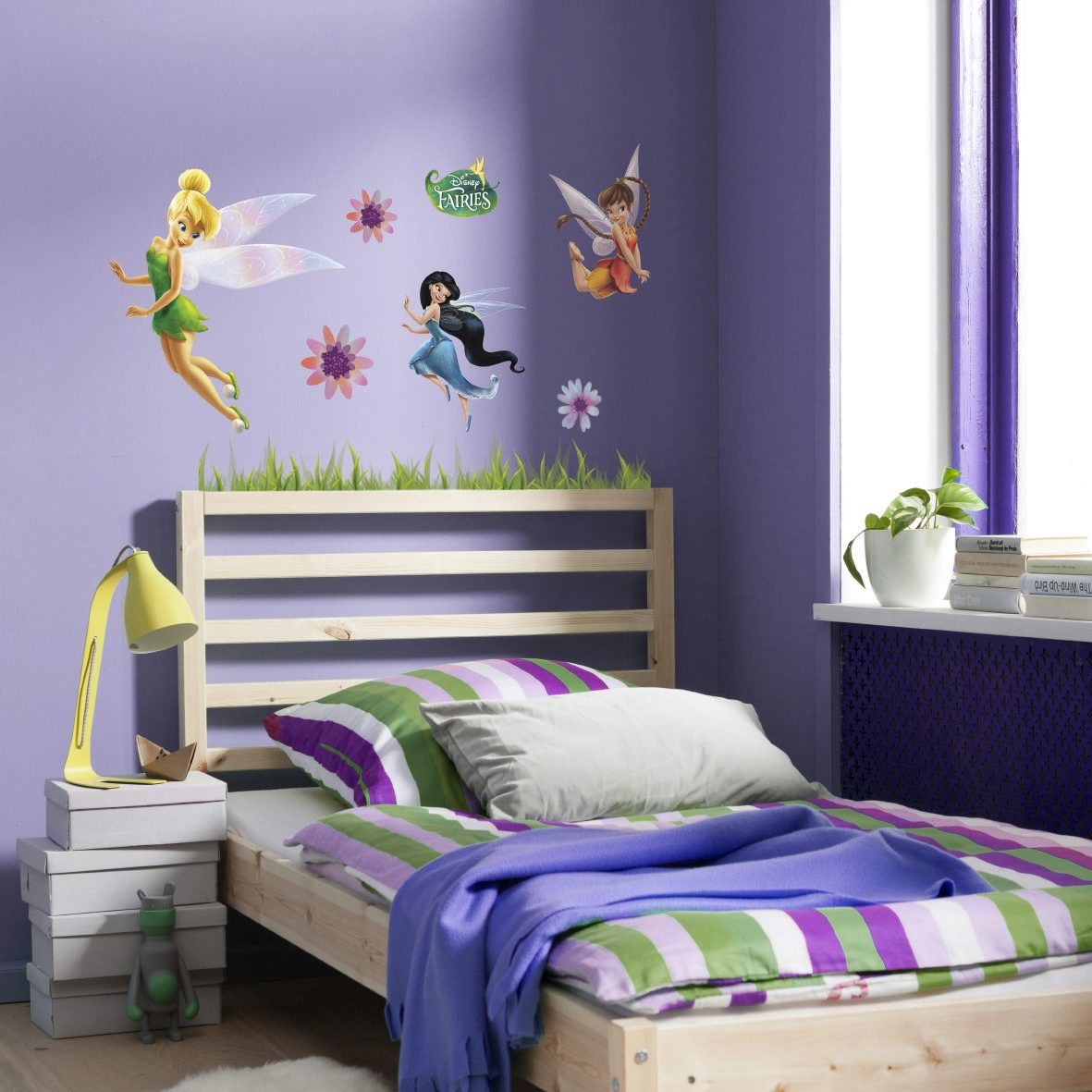 Fairies wallsticker Disney - Køb klistermærker med feer fra Disney