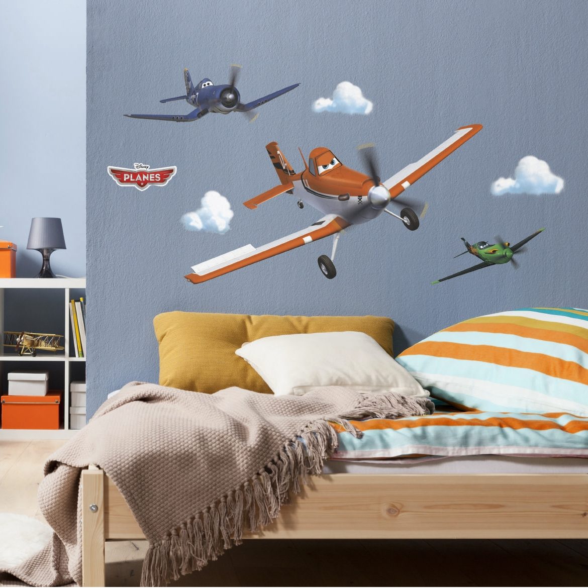 Playnes Disney flyvere - Køb wallsticker fra filmen Planes