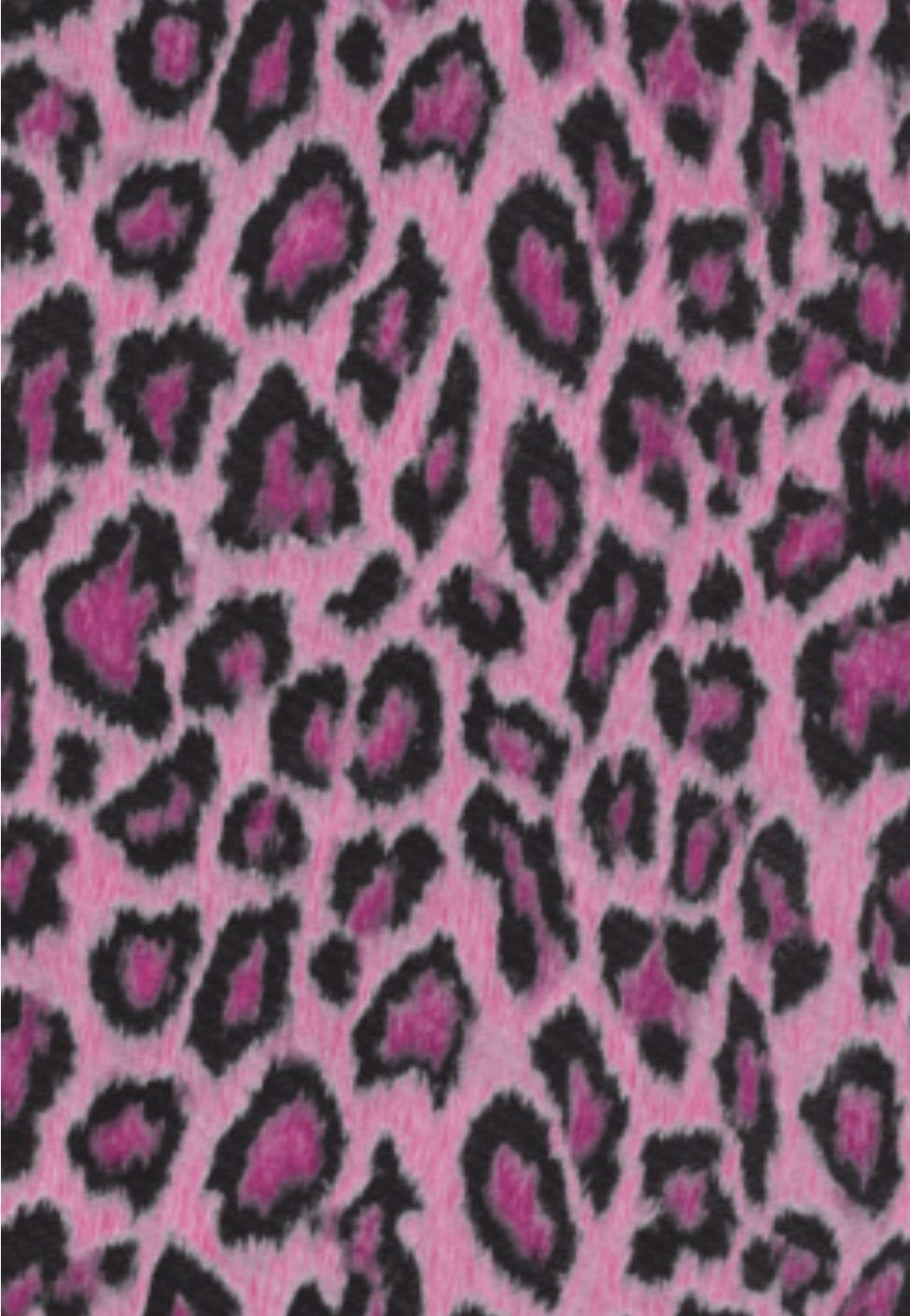 Pink Leopard skin klæbefolie 45cm. 2 meter - Lyserød Leopardskin folie