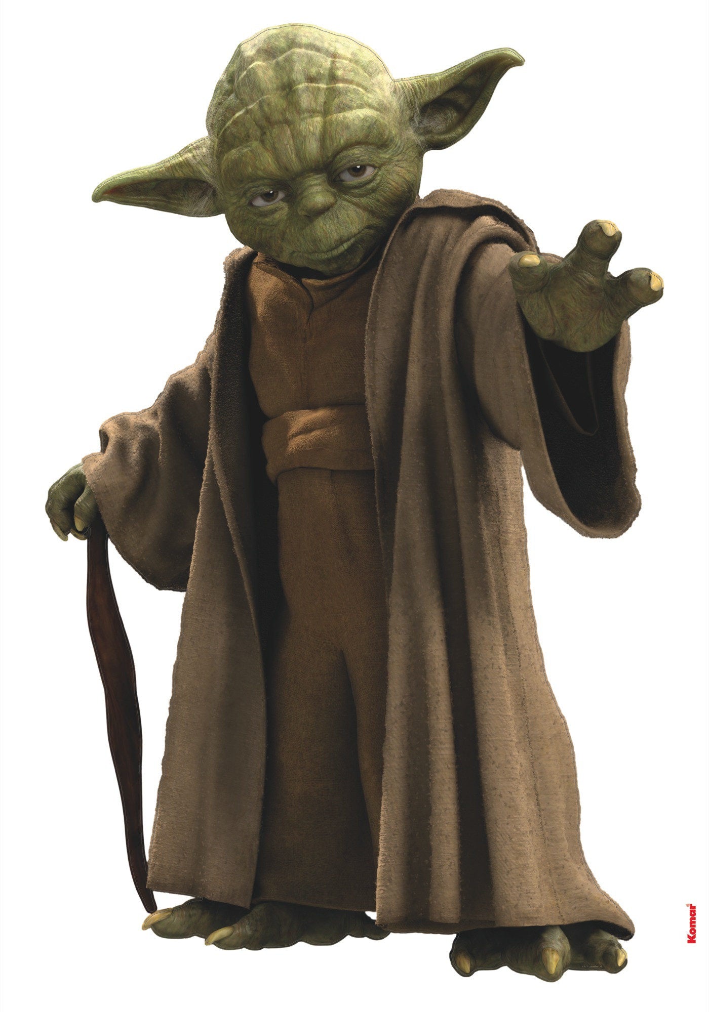 Yoda Star Wars - Køb wallsticker med Yoda Jedi ridderen