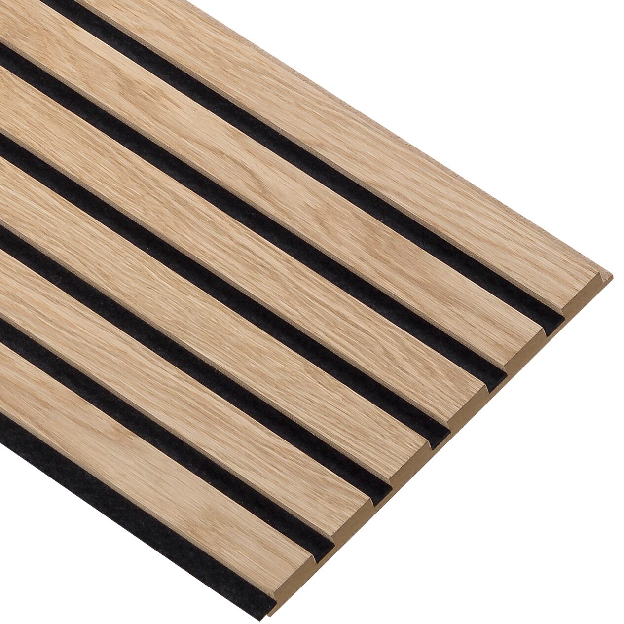 Akustikpanel træpanel Basic Klar olie 240cm. - Akustik panel i eg fra I-wood i accuwood