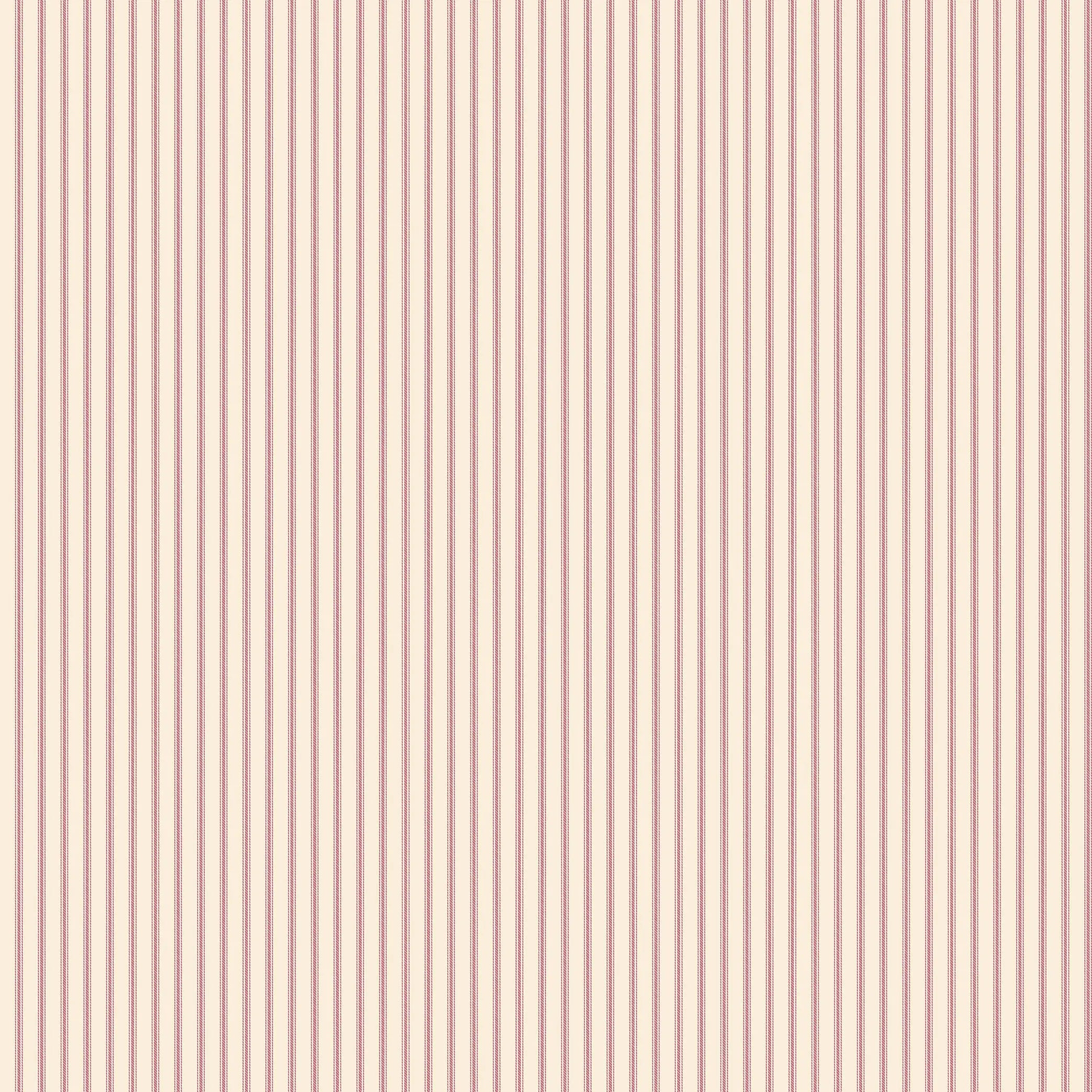 Nærbillede af Elegant Lines - Rose Blush tapet med sarte lodrette linjer i lyserød nuance.