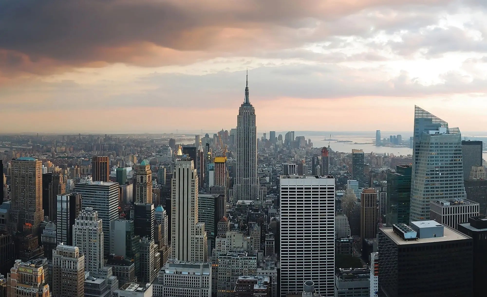 Billede 1 af Fototapet - Empire State Building og skyline i New York