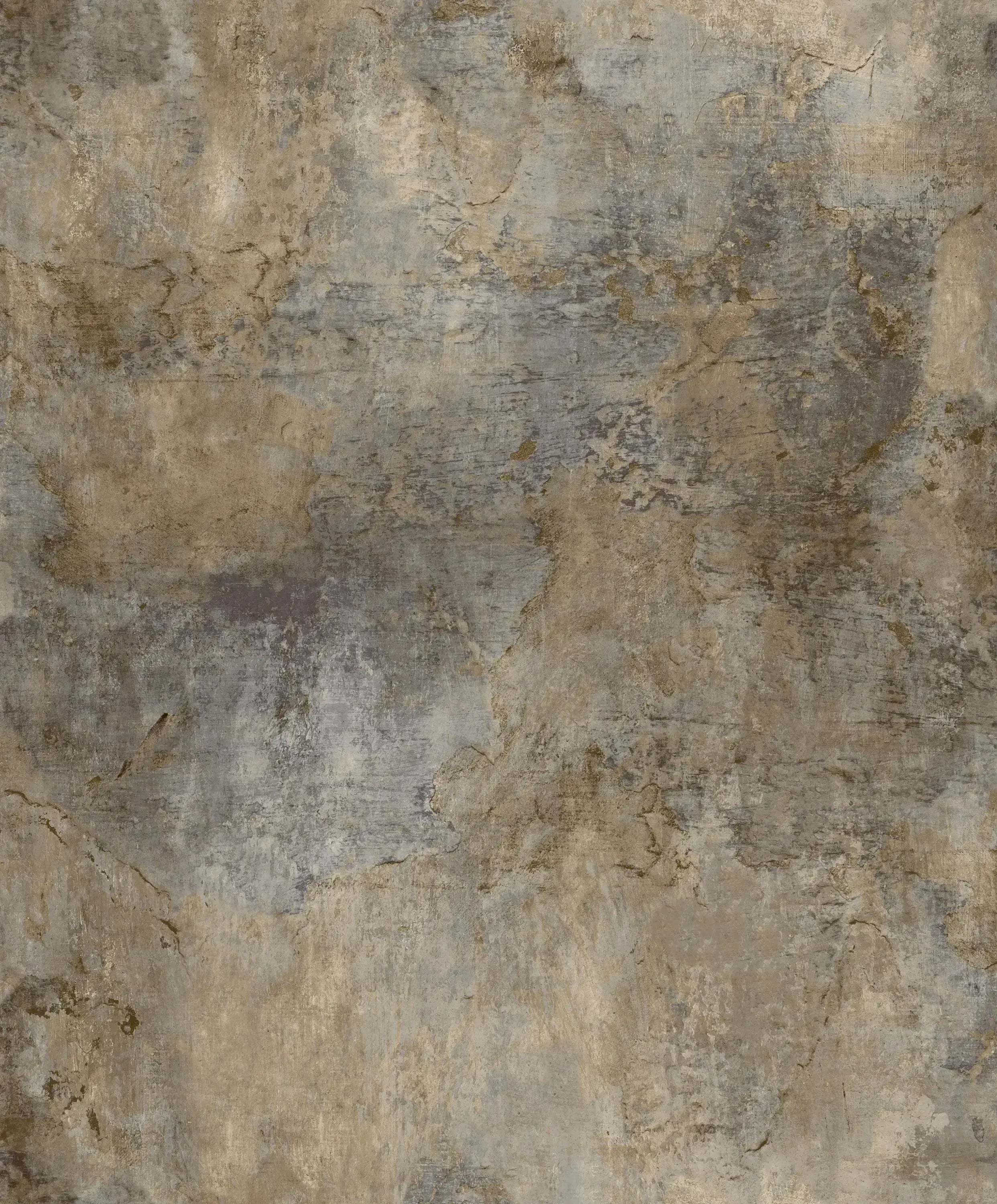 Detaljeret mønster af Iconic Texture - Slate tapet med nuancer af grå og brune farver.