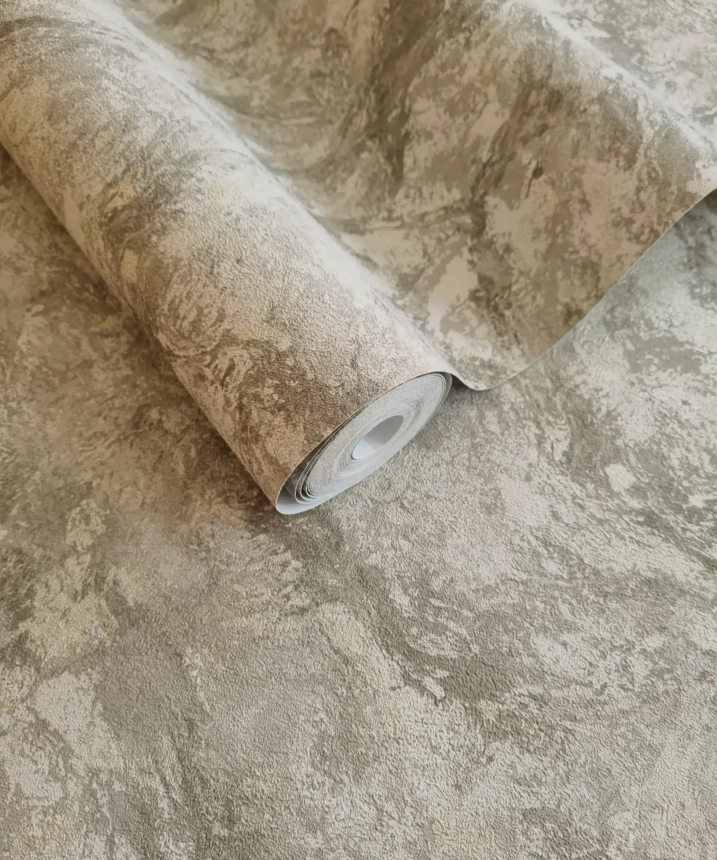 Tapetrulle af Levanto Marble - Taupe med synligt marmor mønster.